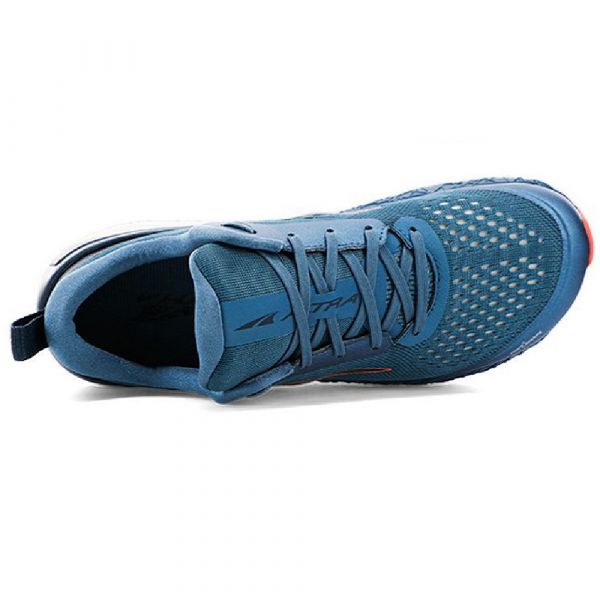 Кроссовки для бега женские Altra Paradigm 5.0 (голубо-коралловый)
