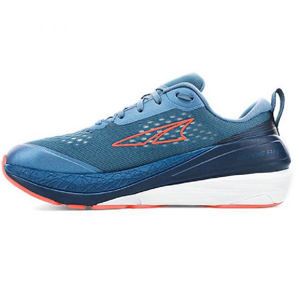 Кроссовки для бега женские Altra Paradigm 5.0 (голубо-коралловый)
