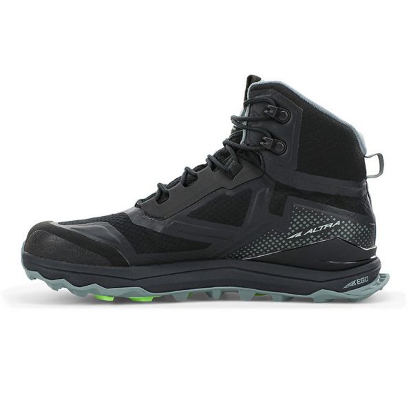 Кроссовки для трекинга женские высокие Altra Lone Peak ALL-WTHR Mid мембранные (чёрный)