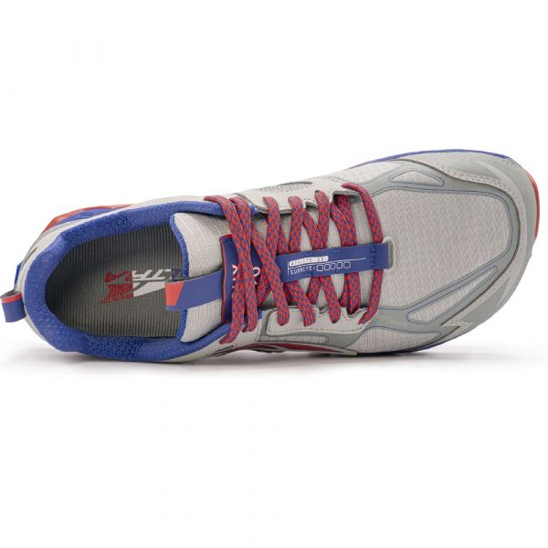 Кроссовки для трейла женские Altra Lone Peak Chamonix 4.5 (серо-синий)