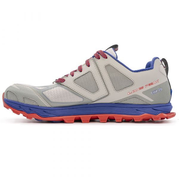 Кроссовки для трейла женские Altra Lone Peak Chamonix 4.5 (серо-синий)