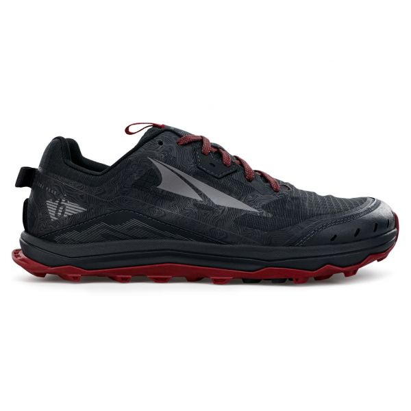 Кроссовки для бега мужские Altra Lone Peak 6.0 (черно-серый)
