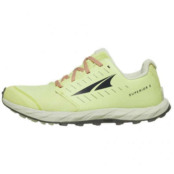 Кроссовки для трейла женские Altra Superior 5.0 (желтый)