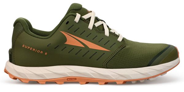 Кросівки для трейлу жіночі Altra Superior 5.0 (оливковий)