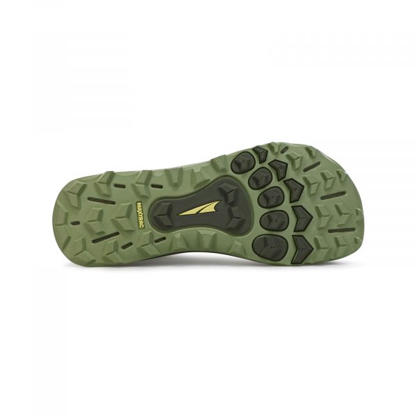 Кроссовки для бега женские Altra Lone Peak 6.0 (бело-зеленый)