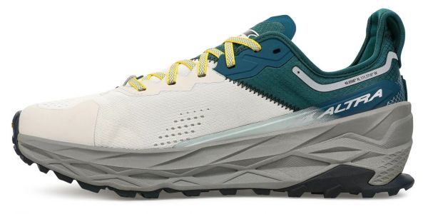 Кроссовки для трейла мужские Altra Olympus 5.0 (серо-зеленый)