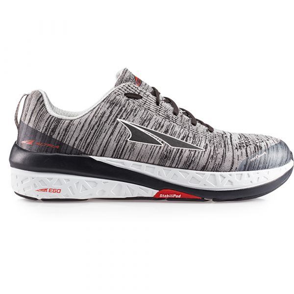 Кроссовки для бега мужские Altra Paradigm 4.0 (серо-красный)