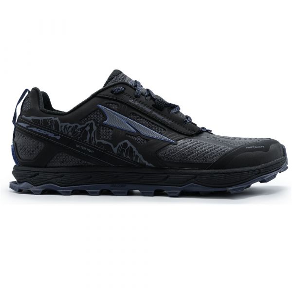Кроссовки для трейла мужские Altra Lone Peak 4 LOW RSM мембранные (чёрно-синий)