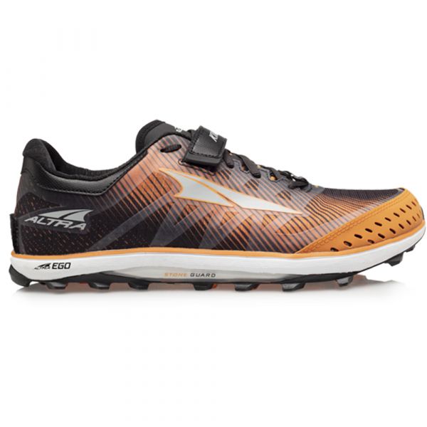 Кроссовки для трейла мужские Altra King MT 2 (чёрно-оранжевый)