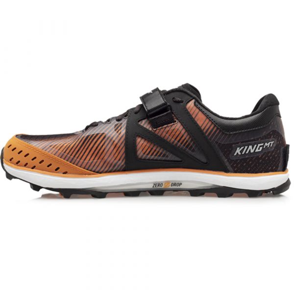 Кроссовки для трейла мужские Altra King MT 2 (чёрно-оранжевый)