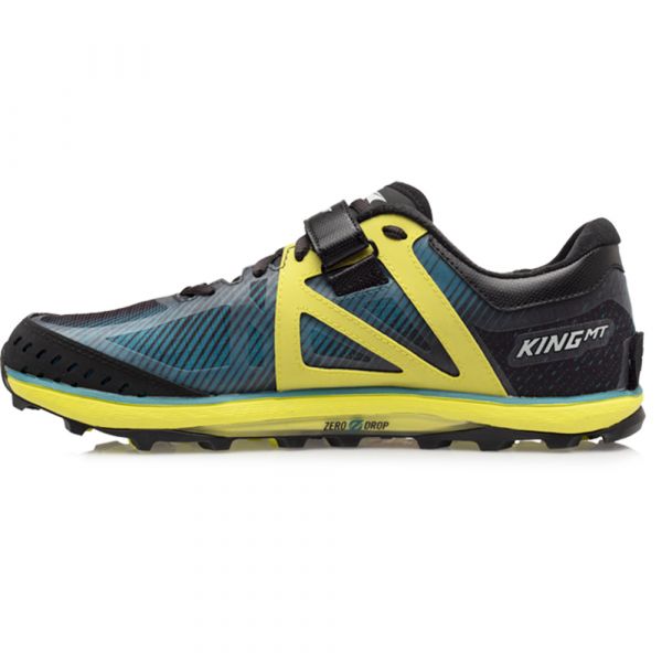 Кроссовки для бега мужские Altra King MT 2 (голубо-жёлтый)