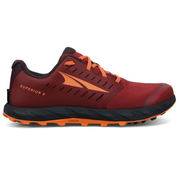 Кроссовки для трейла женские Altra Superior 5.0 (бордовый)