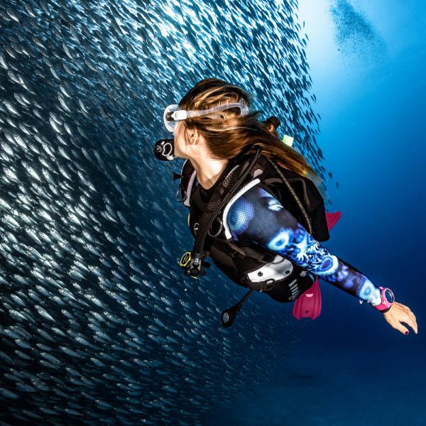 Гідрокостюм для дайвінгу Aqua Lung HydroFlex 3mm чоловічий (чорно-синій)