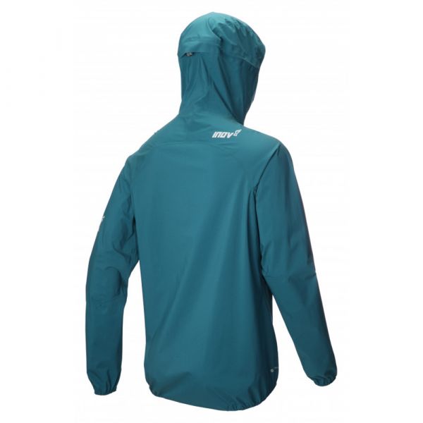 Куртка для бігу мембранна Inov-8 AT-C Stormshell FZ M чоловіча (синій)
