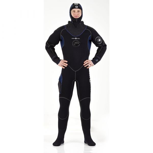 Гидрокостюм для дайвинга сухой Aqua Lung Blizzard Pro 4mm V2 мужской