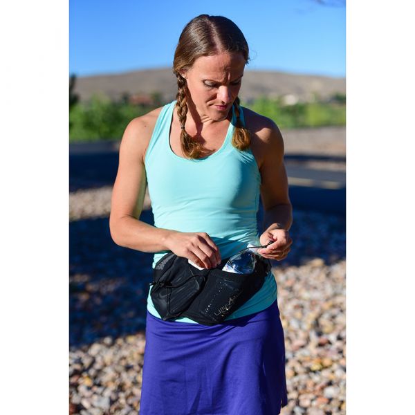 Пояс для бега Ultraspire Essential Bottle Pack Hydration Belt (черный)