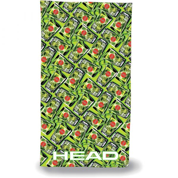 Рушник з мікрофібри Head Printed 150x75 см (зелений)