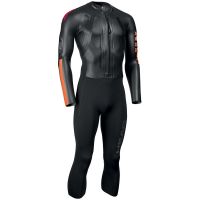 Гидрокостюм для свимрана Head Swimrun Aero 4.2.1.5 mm мужской (чёрно-оранжевый)