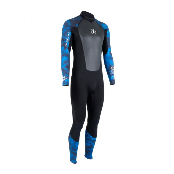 Гідрокостюм для дайвінгу Aqua Lung HydroFlex 3mm чоловічий (чорно-синій)