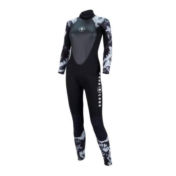 Гидрокостюм для дайвинга Aqua Lung HydroFlex 3mm женский (черно-белый)