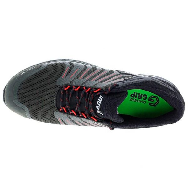Кроссовки для бега мужские трейловые Inov-8 Roclite G 315 GTX мембранные (оливково-черный)