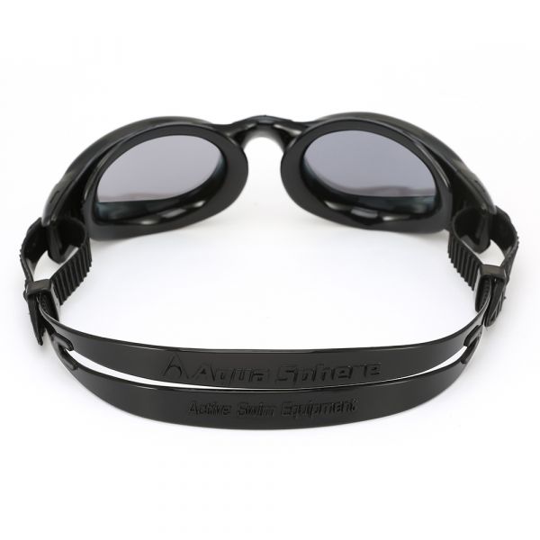 Очки для плавания Aqua Sphere Kaiman BLK L/Miror (чёрный, линзы зеркальные)