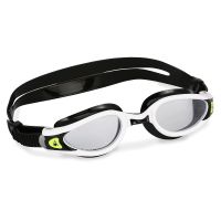 Очки для плавания Aqua Sphere Kaiman Exo (бело-чёрный, линзы прозрачные)