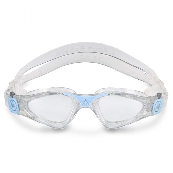 Очки для плавания Aqua Sphere Kayenne Lady (прозрачно-голубой, линзы прозрачные)