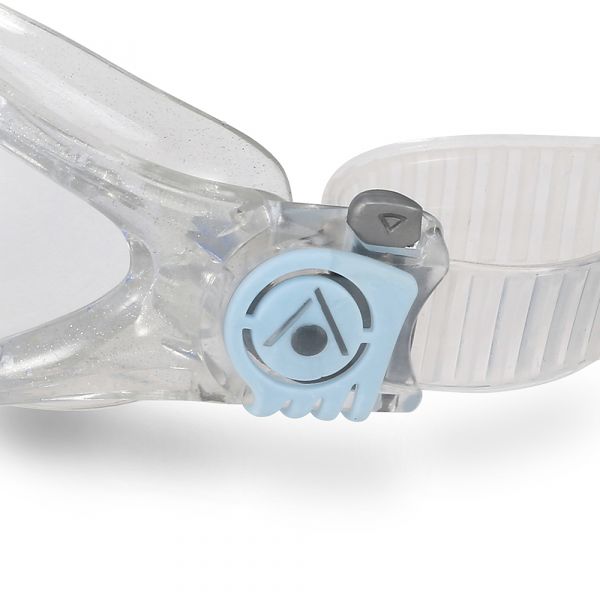 Очки для плавания Aqua Sphere Kayenne Lady (прозрачно-голубой, линзы прозрачные)