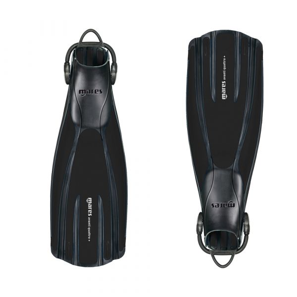 Ласты для дайвинга Mares Avanti Quattro + (чёрный)