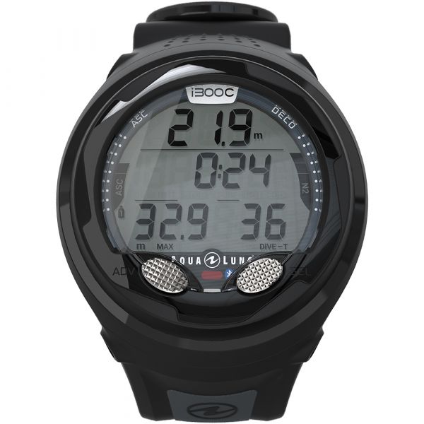 Декомпрессиметр для дайвинга Aqua Lung I300C (серый)