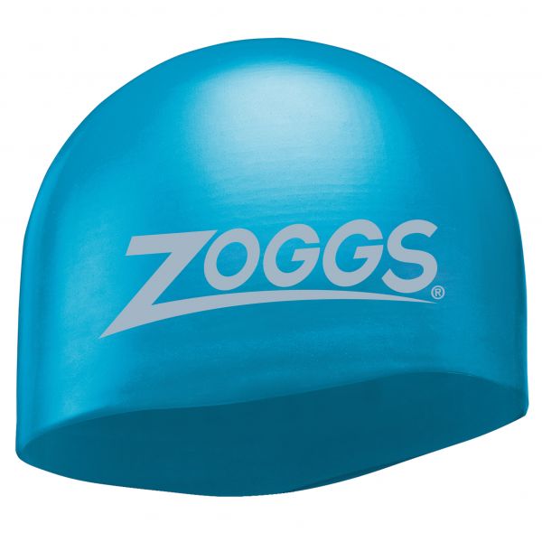 Шапочка для плавания Zoggs OWS Silicone Cap (голубой)