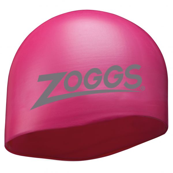 Шапочка для плавания Zoggs OWS Silicone Cap (розовый)