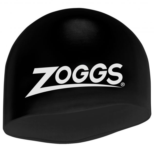 Шапочка для плавания Zoggs OWS Silicone Cap (черный)
