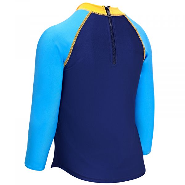 Реглан сонцезахисний Zoggs Long Sleeve Zip Sun Top дитячий (синій)