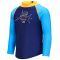 Реглан сонцезахисний Zoggs Long Sleeve Zip Sun Top дитячий (синій)