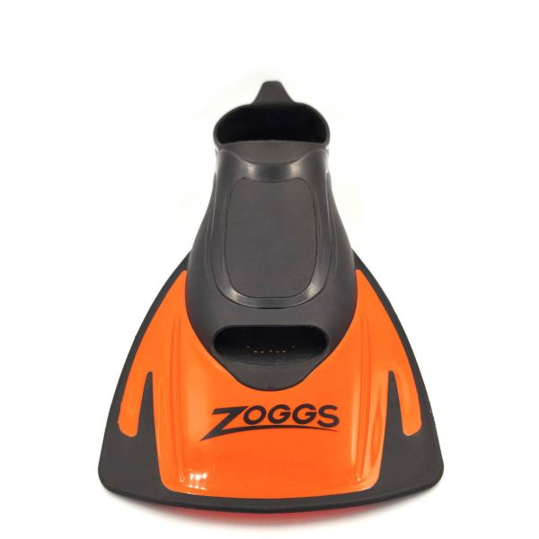 Ласты для плавания короткие Zoggs Energy (чёрно-оранжевый)