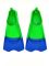 Ласты для плавания короткие Zoggs Ultra Blue 39/40 р. (зелёный)