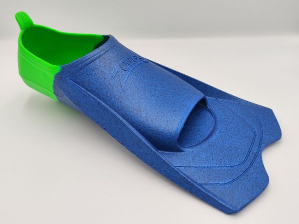 Ласти для плавання короткі Zoggs Short Blade Eco Fins 39/40 р. (синьо-зелений)