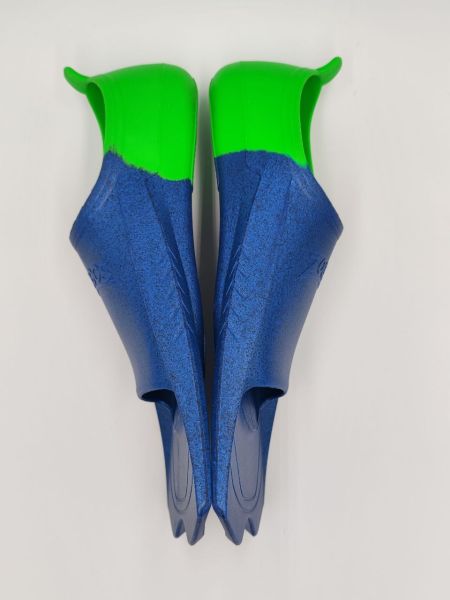 Ласти для плавання короткі Zoggs Short Blade Eco Fins 39/40 р. (синьо-зелений)