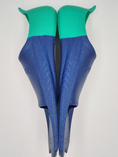 Ласты для плавания короткие Zoggs Short Blade Eco Fins 45/46 р. (сине-бирюзовый)