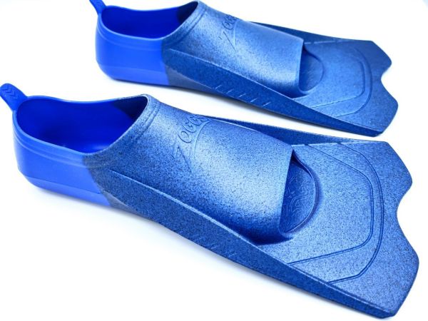 Ласты для плавания короткие Zoggs Short Blade Eco Fins 41/42 р. (синий)