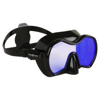 Маска для дайвінгу Aqua Lung Profile DS (чорний, дзеркально-фіолетові лінзи)