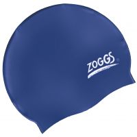Шапочка для плавания Zoggs Silicone Cap (синий)