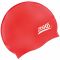 Шапочка для плавания Zoggs Silicone Cap V2 (красный)