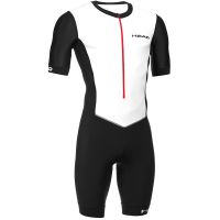 Стартовий костюм Head Tri-Suit Front Zip чоловічий (чорно-білий)