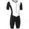 Стартовый костюм Head Tri-Suit Front Zip мужской (чёрно-белый)