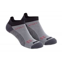 Шкарпетки для бігу Inov-8 Speed Sock Low 2 пари (чорно-сірий)