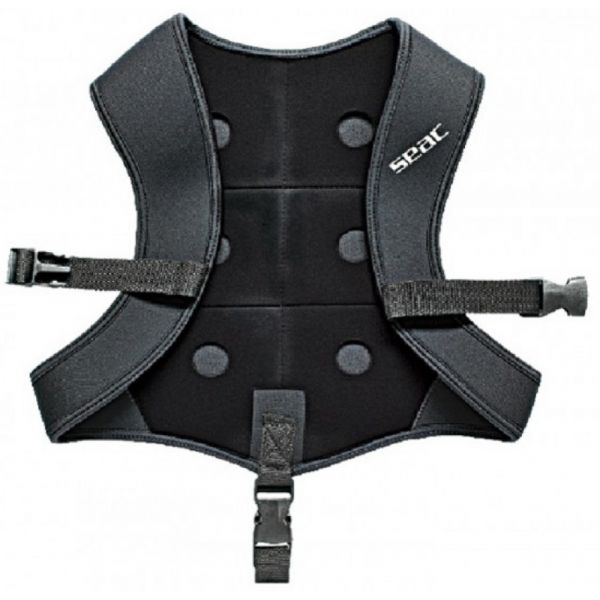 Вантажний жилет для підводного полювання Seac Vest Black Smooth
