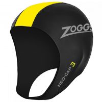 Шапочка неопренова для триатлону Zoggs Neo Cap (чорно-жовтий)
